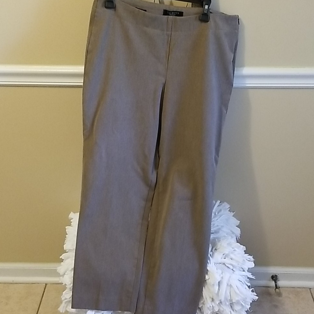 Talbots Stretch Pants - Light Brown - Size 14P